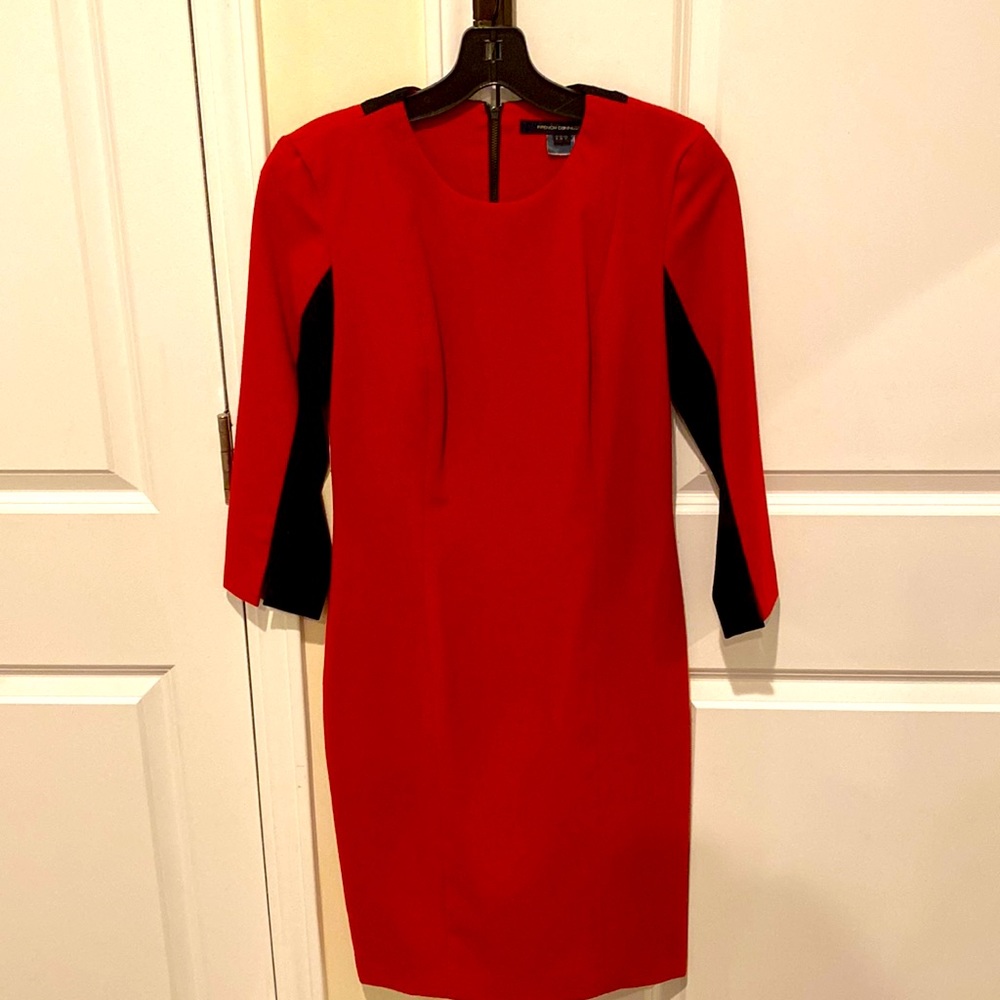 🔥 French Connection Color Block Sheath Dress